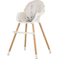 CHIPOLINO Jídelní židlička Rio 2v1 Glacier