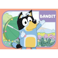 RAVENSBURGER Moje první puzzle: Bluey 4v1 (2,3,4,5 dílků)