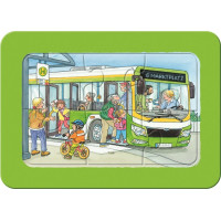 RAVENSBURGER Moje první puzzle Dopravní prostředky 3x6 dílků