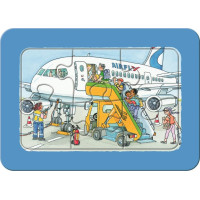 RAVENSBURGER Moje první puzzle Dopravní prostředky 3x6 dílků