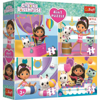 TREFL Puzzle sada 4v1 (4,6,9,12 dílků)