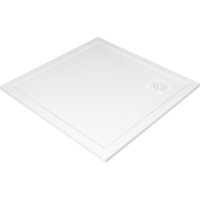 Gelco XENA sprchová vanička z litého mramoru, čtverec 90x90cm, bílá HX009