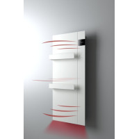 Sapho ONSEN EVO elektrické otopné těleso 400x900mm, 1000 W, bílá ONS10001