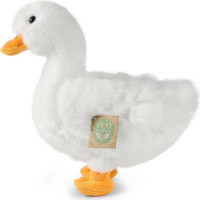 Rappa Plyšová kachna bílá 24 cm ECO-FRIENDLY