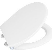 Sapho PHARO WC sedátko s LED podsvícením, Soft Close, Easy Take, bílá WX1315