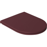 Isvea INFINITY WC sedátko, SLIM, Soft Close, Easy Take, maroon red 40KF0543I
