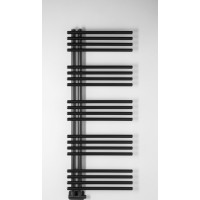 Sapho NYMPHA otopné těleso 500x1250mm, černá mat LLN125B