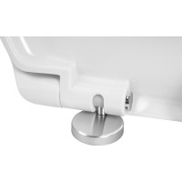SAMONA SAMANTA WC sedátko, Soft Close, Easy Take, bílá 44845202