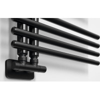 Sapho NYMPHA otopné těleso 500x1250mm, černá mat LLN125B