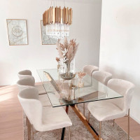 Stropní křišťálové svítidlo ROCK long - 60x30 cm - zlaté