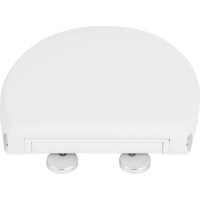 Sapho PHARO WC sedátko s LED podsvícením, Soft Close, Easy Take, bílá WX1315