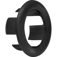 Sapho Krytka přepadu Ø 30mm, černá mat ND1601B