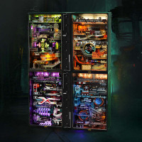 RoboTime 3D mechanická skládačka kuličkové dráhy Město alchymie