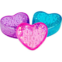 Schylling NeeDoh Mačkací Třpytivá srdíčka 3ks