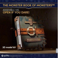 Ugears 3D dřevěná mechanická skládačka Harry Potter The Monster Book of Monsters