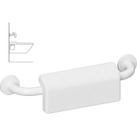 Sapho HANDICAP madlo se zádovou opěrkou, 500mm, bílá XH575W