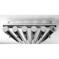 Sapho PILON otopné těleso 418x1800mm, se šesti háčky pro ručník, chrom IZ130T