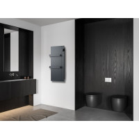 Sapho ONSEN EVO elektrické otopné těleso 400x900mm, 1000 W, antracit ONS10011