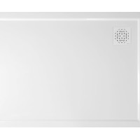 Gelco XENA sprchová vanička z litého mramoru, obdélník 120x90cm, bílá HX12090