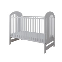 Dětská postýlka se šuplíkem LITTLE TIMON 120x60 cm - BÍLÁ