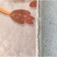 Dětský kusový koberec HONOR New - Lev - šedý