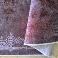 Kusový koberec HONOR New - Edge - tmavě červený