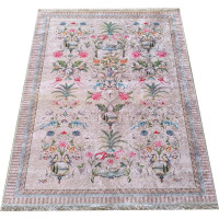 Kusový koberec HONOR New - Exotic flowers - krémový