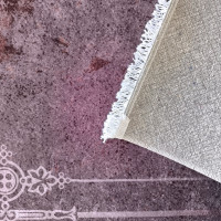 Kusový koberec HONOR New - Edge - tmavě červený