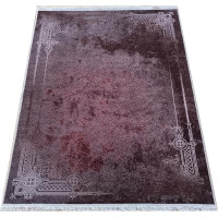 Kusový koberec HONOR New - Edge - tmavě červený