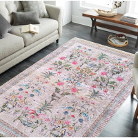 Kusový koberec HONOR New - Exotic flowers - krémový