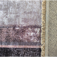 Kusový koberec HONOR New - Frame - šedý