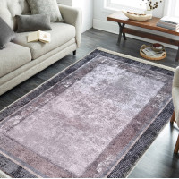 Kusový koberec HONOR New - Frame - šedý