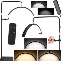 Kosmetická bezstínová LED lampa - černá