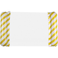 Nafukovací plážová matrace - bazénové křeslo - žluté