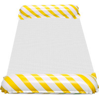 Nafukovací plážová matrace - bazénové křeslo - žluté