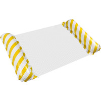 Nafukovací plážová matrace - bazénové křeslo - žluté