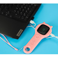 Optický mikroskop/digitální lupa 500x 2Mpx - růžová