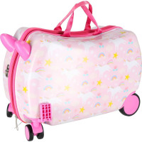 Dětský cestovní kufr na kolečkách - Jednorožec