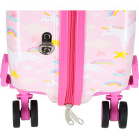 Dětský cestovní kufr na kolečkách - Jednorožec