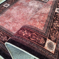 Kusový koberec HONOR New - Tile - červený