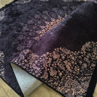 Kusový koberec HONOR New - Mandala - tmavě modrý/fialový