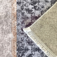 Kusový koberec HONOR New - Baroque - tmavě šedý/šedý