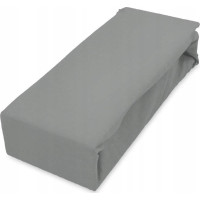 Jersey prostěradlo SOFT 200x160 cm + 25cm - tmavě šedé