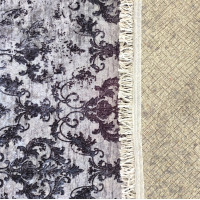 Kusový koberec HONOR New - Baroque - tmavě šedý/šedý