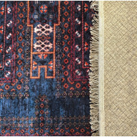 Kusový koberec HONOR New - Ethnic - tmavě modrý/červený