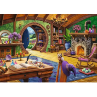 RAVENSBURGER Puzzle Útulná kouzelnická chaloupka 1000 dílků