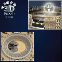 RAVENSBURGER Svítící 3D puzzle Iconics: Koloseum (Noční edice) 216 dílků