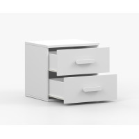 Noční stolek SMYK - bílý (více variant)