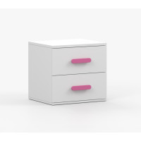 Noční stolek SMYK - bílý (více variant)