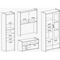 Obývací stěna MIRRAGE Mini